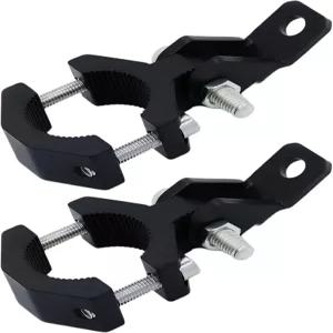 오토바이 스포트라이트 브래킷 2PCS 헤드라이트 홀더 20mm-32mm ATV UTV 롤 바용 튼튼한 튜브 클램프 장착