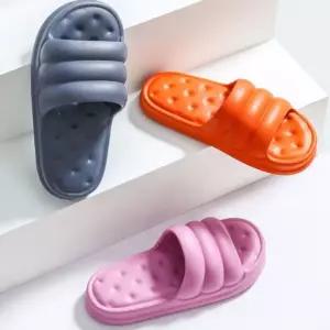 남녀공용 젤리 쿠션 거실 키높이 슬리퍼 편안함