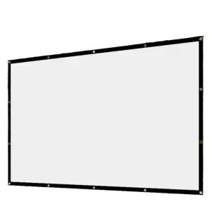 대형빔스크린 빔프로젝트 천 스크린 야외 캠핑 300인치 영화