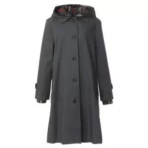 캐주얼 체크 후드코트 AI3BR5120 1154519