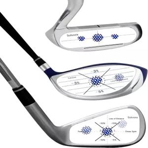 솔보라 골프 임팩트 테이프 우즈 언용 클럽 스티커 300개 스윙 연습용 퍼터 노 레지듀 액세서리(300PCS)