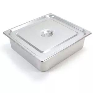 업소용 스테인리스 식재료 보관용기 1/2사이즈 8인치 깊은형 다용도