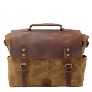 빈티지 헤드백 바이크 사이드백 방수 캔버스 오토바이