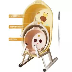 대야걸이 세면대 욕실 정리 간이 세수대야 거치대