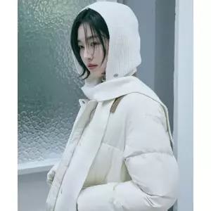 MIND BRIDGE 우먼 W여 100%울 바라클라바 후드 머플러 - 3color