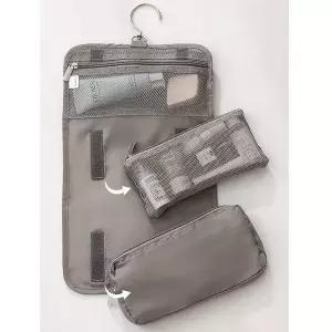 [골드스마일]파솔라 여행용 3단파우치 세면도구 가방 걸이 휴대용 다용도파우치