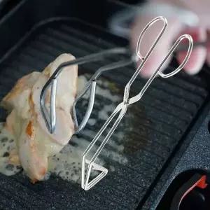 [골드스마일]스텐레스 가위집게 먹방집게 24cm 삼각집게 고기집게
