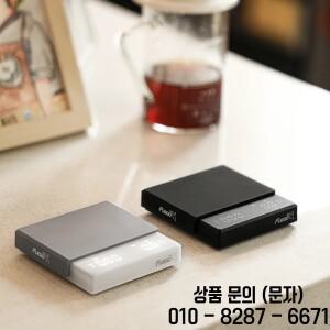 스케일 푸에고 에스프레소 선물용 디지털 저울 커피 바리스타용 고정밀 충전식 0.1g 타이머 드립 3가지 주