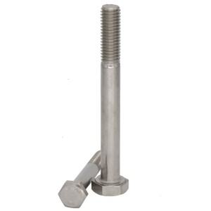 M8 M8x40/60/70/90/100 304 스테인레스 스틸 DIN931 부분 절반 나사 외부 육각 머리