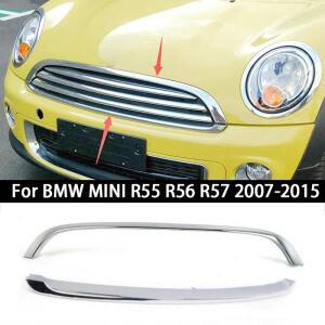 BMW MINI R55 R56 R57 2007-2015 용 ABS 플라스틱 자동차 전면 그릴 트림 교체
