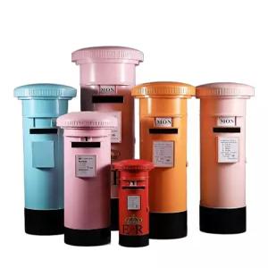 느린우체통 사서함 소품 주택 느린 우편함 야외 포스트박스