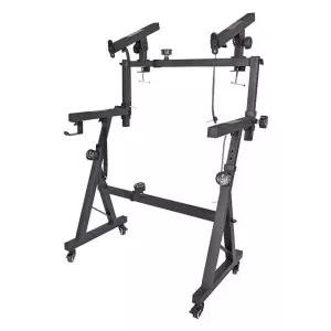 접이식 건반 스탠드 선반 블랙 디지털 랙 거치대 피아노