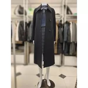 [셀러허브 1]SI 세이브존04 울 혼방 퍼프소매 롱 코트 SFH26350BK (9769974)