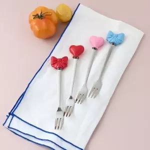 이벤트 특가 멜팅하트 레진 티포크 4P 세트_TO0925003 287274