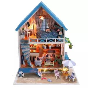 공예재료 인형의집 미니어쳐 DIY 로맨틱해변별장 만들기재료