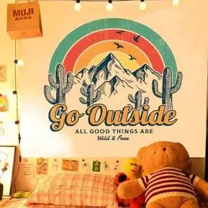 은플 EB50JE53 무지개캠프 인테리어 다용도 가림막 포스터 100X