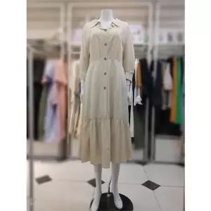 SI 세이브존04 린넨혼방 밑단프릴 원피스 SGO1125310BE (10138115)