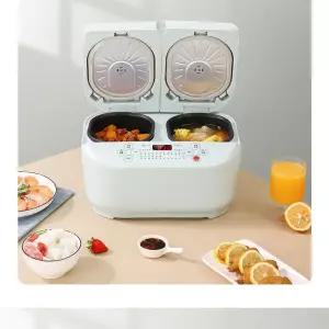 반반 밥솥 찜기 멀티 다용도 죽 밥 나눔 소형 쿠커