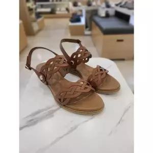 탠디 세이브존01 여성소가죽로우힐샌들 WS123D047 (10412065)