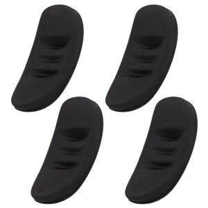 소프트볼 페이스 마스크 턱 패드 교체, 4x2.55인치 소프트 스펀지 야구 보호 헬멧 패딩 스포츠 게임 남성용