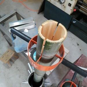 대나무 파죽기 개죽기 과수원 수동식 죽순 볏집 슬리팅 분리기 잔가지 폴대 쪼개는