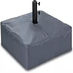 라일리티 파티오 우산 베이스 커버 야외용 헤비 듀티 600D 방수 방진 사각 스탠드 커버(21 L x 21 W 5