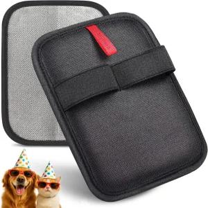 고양이와 개를 위한 반려동물 털 제거 장갑 털을 정전기 브러시 업그레이드된 동물 도구 재사용 가능한 개