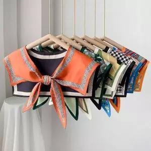 여자 봄 여름 가을 꽃구경 패션 스카프 케이프 숄 스카프 숏 목도리