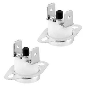 림 47-22861-01 레인지 냉장고 온수기 수리 부품과 호환되는 2pcs 리미트 스위치 L350 교체 내열로