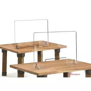 식당칸막이 앞가림막2종 1분조립 칸막이벽 교실 거실 투명 아크릴 간편조립 학교 회사 공장 안티비말qdw483