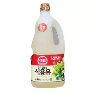 해표 식용유 1,500ML x 2개 e82988