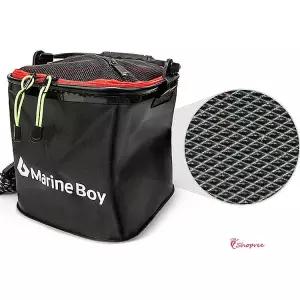 두레박 해루질 낚시용 모음 접이식 낚시 다용도 물통 하드밑 물고기통 밥통 조과통 미끼통yza238