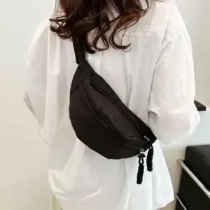 핸드폰 허리 러닝 가방 여행 백 힙색 블랙 UWFISDAG