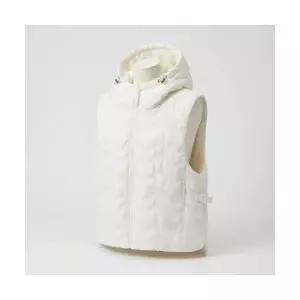 코오롱스포츠 KOLON SPORT 여성 키퍼 크롭 후드 인슐레이션 베스트 TVVAS26402IVO 274353