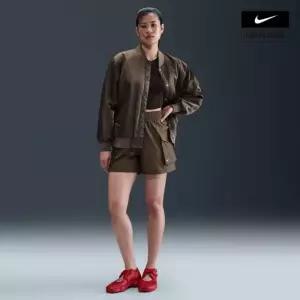 ㅇ매장정품ㅇ 스포츠웨어 에센셜 우븐 여성 하이웨이스트 5인치 카고 쇼츠 HM6983-004 나이키 126010