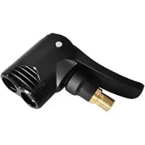 블랙 프레스타 밸브 어댑터 듀얼 헤드 자전거 트랙 펌프 타이어 공기 커넥터 및 튜브 액세서리 장식용 캡