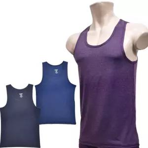 버팔로 남성 사방스판 3D 입체패턴 베이직 런닝 3매입 ITn6+5Nht