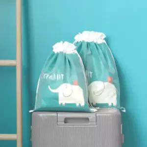 여행용 캐리어 비닐 예쁜 방수 퀵 파우치 qoT7+7GFt