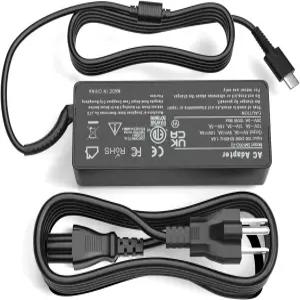 LQM 100W USB-C 전원 어댑터 레노버 씽크패드 T16 3세대 P14s 5세대 모바일 워크스테이션 요가 프로 7