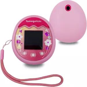 카메라가 장착된 타마고치 픽스 인터랙티브 반려동물 기계용 레오튜브 실리콘 쉘 커버 및 랜야드 호환