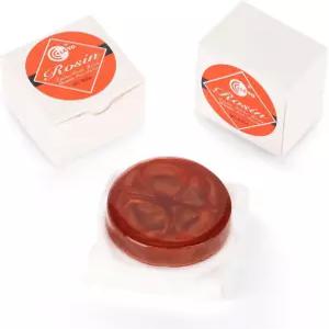 바이올린 비올라 첼로 활을 위한 로진 2팩 라이트 로우 더스트 천연 (빨간색)