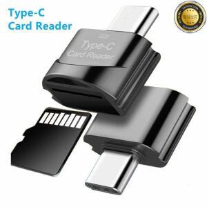 OTG USB 3.1 유형 C-마이크로 SD TF 어댑터 카드 판독기 미니 고속 스마트 메모리 영화 데이터 전송 시청