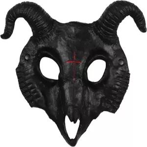 가면극 할로윈 파티를 위한 L VOW 풀페이스 마스크 동물 해골 현실적인 무서운 헤드