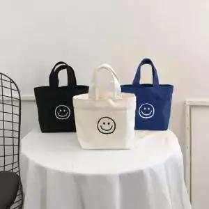 토트백 스마일 미니 에코백