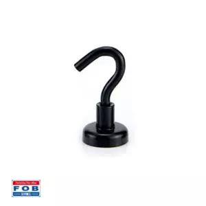 포비 칼라 고리자석 후크 네오디움 대형 검정 벌크형