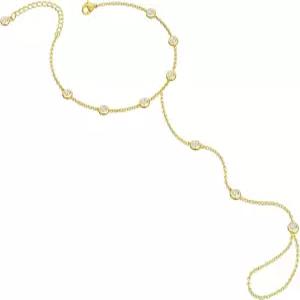 트렌디한 여성용 MBW 골드 팔찌 14K 도금 스택 비즈 체인 세트 얇고 작은 귀여운 종이 클립 패션 방수