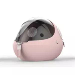 [반려] 고양이 에그쉘 이동가방 핑크 반려묘 우주선 이동장