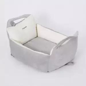 [반려] 강아지 쿠션 카시트 1P 애견 손잡이 방석 이동가방