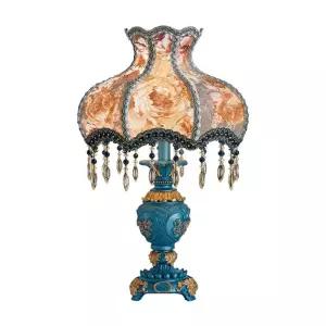 레트로 침실 유럽풍 엔틱 레이스 테이블 단스탠드조명