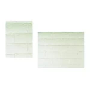 매장 사무실 냉난방비 절약 폼블럭 2.5M 민트 두꺼운시트지 폼타일 벽돌무늬 블럭필름지